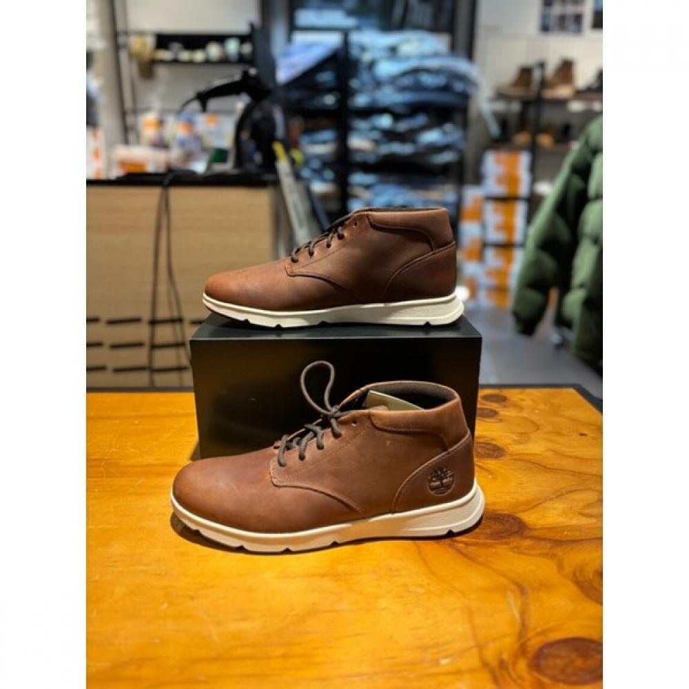 Timberland Mario A6c7t Em6 Parker Street Mid Lace Up Sneakers Brown