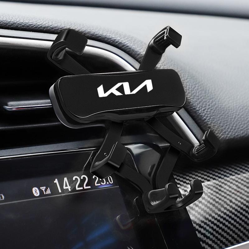 AAOE1 Car Phone Holder Gravity Car Bracket Air Vent Stand Accessories For Kia K7 K5 K8 K3 Ray Sorento XCeed Soul Cerato Venga Cadenza