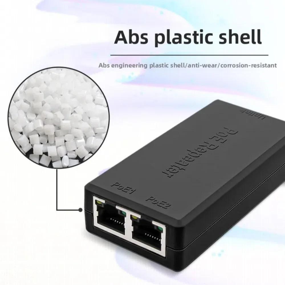2portový gigabitový POE extender 10/100/1000Mbps IEEE 802.3af/at PoE Repeater Pro napájení IP kamer pro dohled CCTV