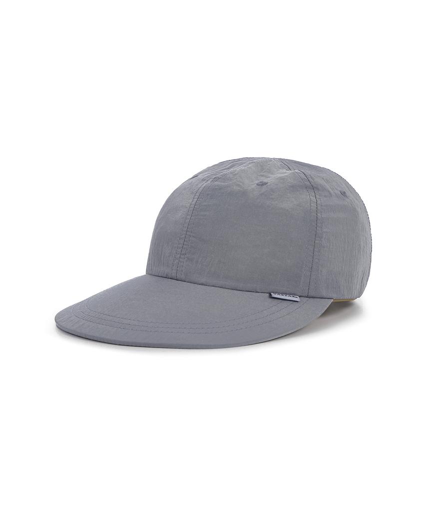 Bajal Nylon Ordinary Oversized Ball Cap Gray