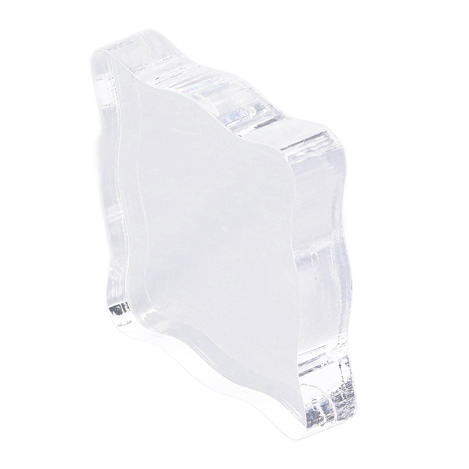 

Акриловый штамп-блок акриловая ручка изогнутый штамп своими руками ремесло резиновый штамп прозрачный StampTL005