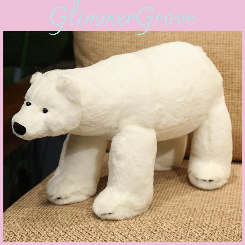 Bear Cute Arctic Plush Doll Perfect Soft For Room Decoration And Gifts Children