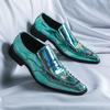 Men's shoes 45 large size new leather shoes fashion pointed casual leather shoes trend Chelsea leather shoes