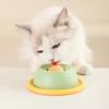 Pet Lick Bowl Fun Slow Feeder with Rotating Ball Cat Lick Ball Liquid Treat Dispenser Non-Slip Licking Bowl for Dogs Cats Digestive Enrichment Toy