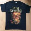 Unisex Short Sleeve Crew Neck Cotton T Shirt Vital Remains Dawn Of The Apocalypse