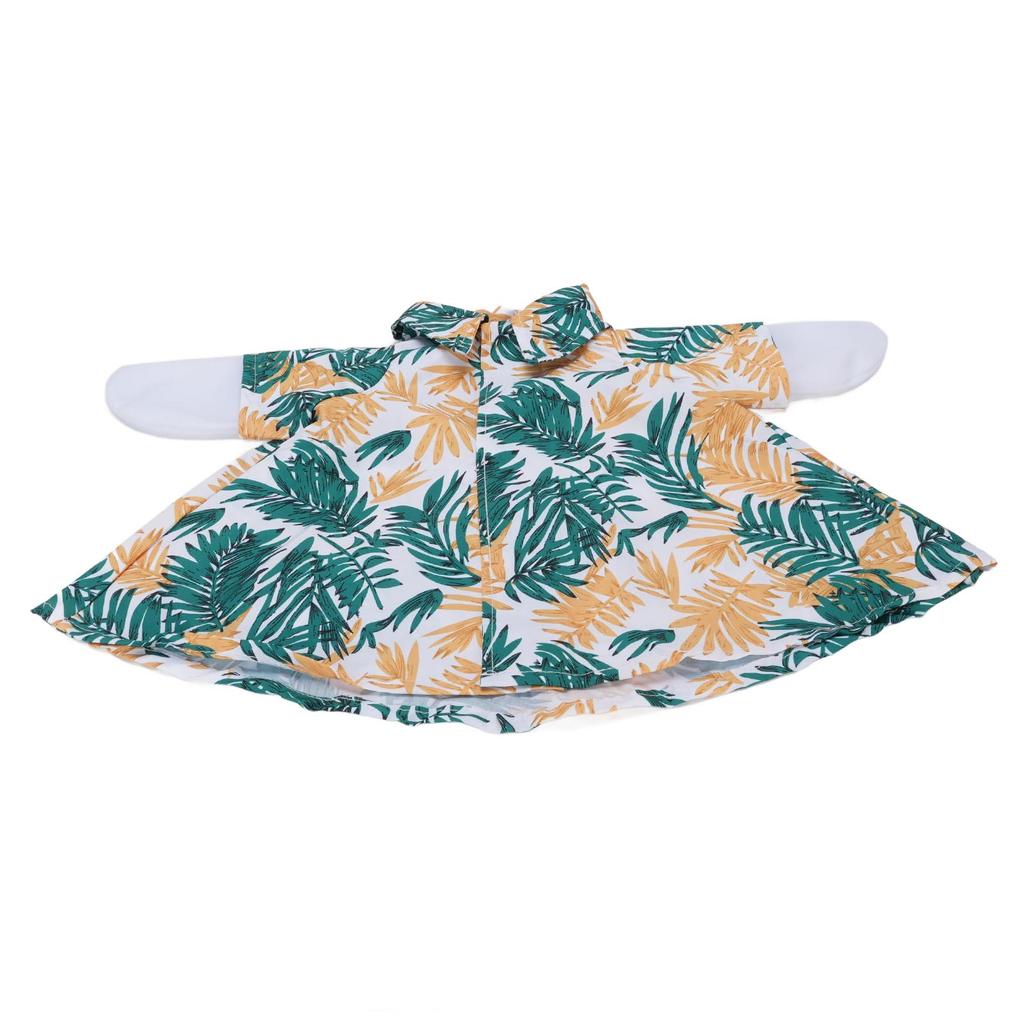 Hawaiian Goose Costume Cloth Cute Goose Outfit for 17 Inch Statue Beach Porch Lawn Patio Women"s