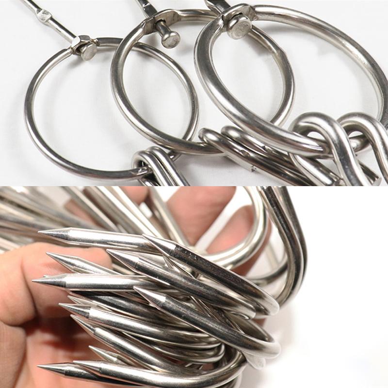 Duck Butcher Meat Processing Drying Smoking Hanger Stainless Steel Bacon Hook