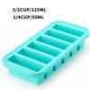 Creative 2/4/6 Grid Silicone Freezer Molds Non-toxic Fresh-keeping Meal Prep Container with Lids Wine Ice Blocks Maker Bar Pub