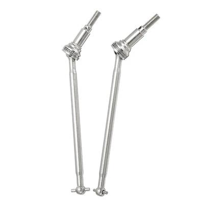 2PCS Front Universal Stainless Steel CVD Drive Shaft Kit For XinleHong 9125 1/10 RC Car Parts
