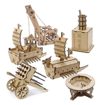 Create 6 Kinds of Korean Science Series, Class Kit Kit 3D Three Dimensional Tree Puzzle Korea 3d Puzzle
