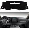 For 2007-2013 Chevy Silverado GMC Sierra Cab Dashboard Cover Dash Mat Pad Black