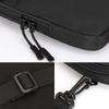 Casual Sports Men Canvas Shoulder Bag With Earphone Hole And Top Zipper Closure