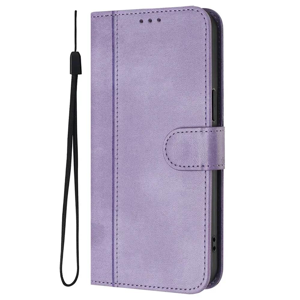Retro Leather Phone Wallet Case For Moto G13 G22 G23 G32 G41 G42 G51 G52 G53 G62 G64 G71 G71S G73 G82 G84 E14 E15 G Stylus Cover