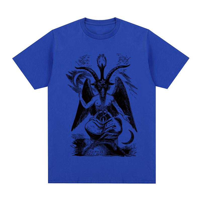 baphomet behemoth Vintage tshirt Satanic Devil Cool Breathable Graphic Cotton Unisex T shirt New TEE TSHIRT Womens tops