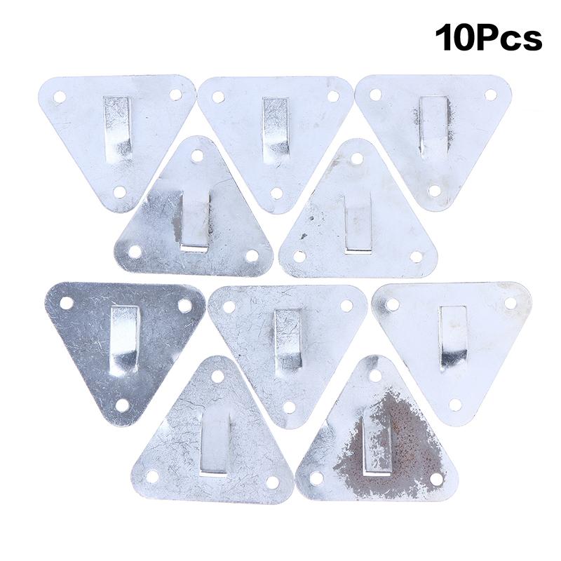 5/10Pcs Wall Brackets Hanger Fire Safety Bracket Wall Mount Fireproof Bracket Home Wall Hanger Brackets Mounting Hanger
