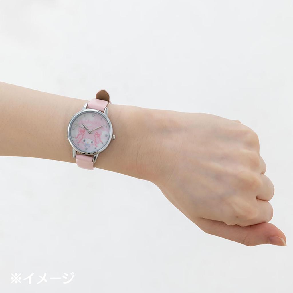 Sanrio Watch My Sweet Piano Metal Leather Strap 292010 (Dreamy) Frame/Faux
