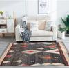 Ethnic Style Rugs for Bedroom Morocco Living Room Decoration Large Area Carpet Soft Fluffy Floor Mat Colorful Plush Bedside Rug