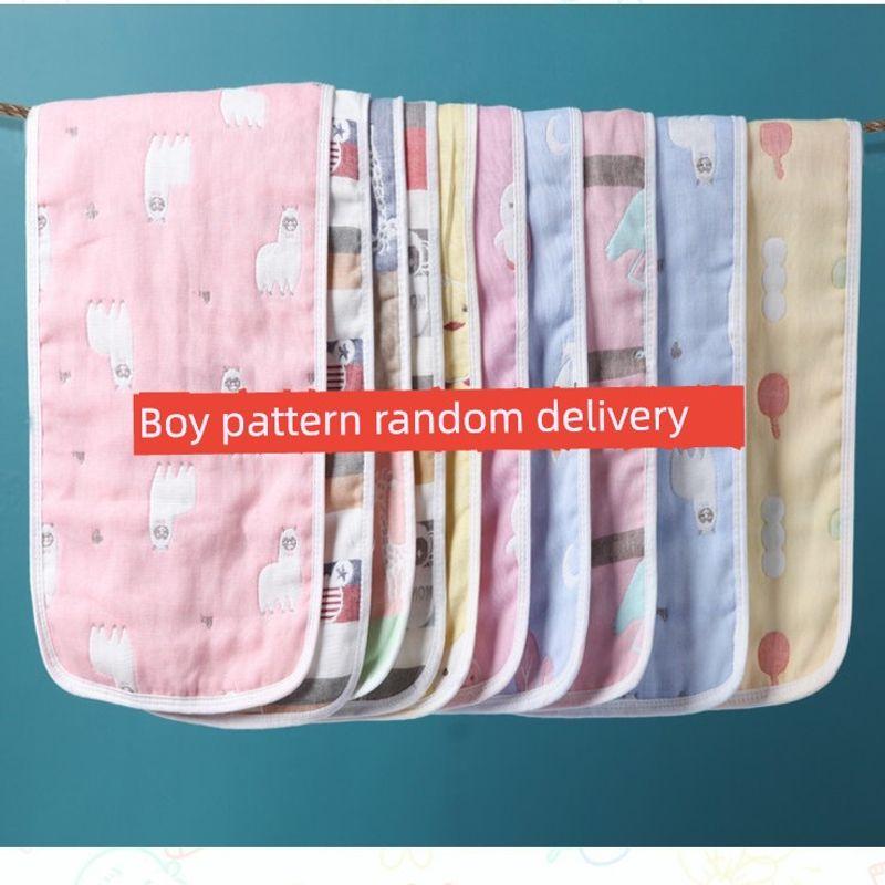 

(Фан-благосостояние) Шестислойное марлевое полотенце Полотенце для умывания Потопоглощающее полотенце Салфетки Впитывающее Легко сохнет Легко выжимается 25*50cm towel boy 3