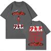 Summer Hot Sale Japanese Science Fiction Cartoon Movie Anime Akira Graphic T Shirts Unisex Hip Hop Streetwear Oversized T-Shirt