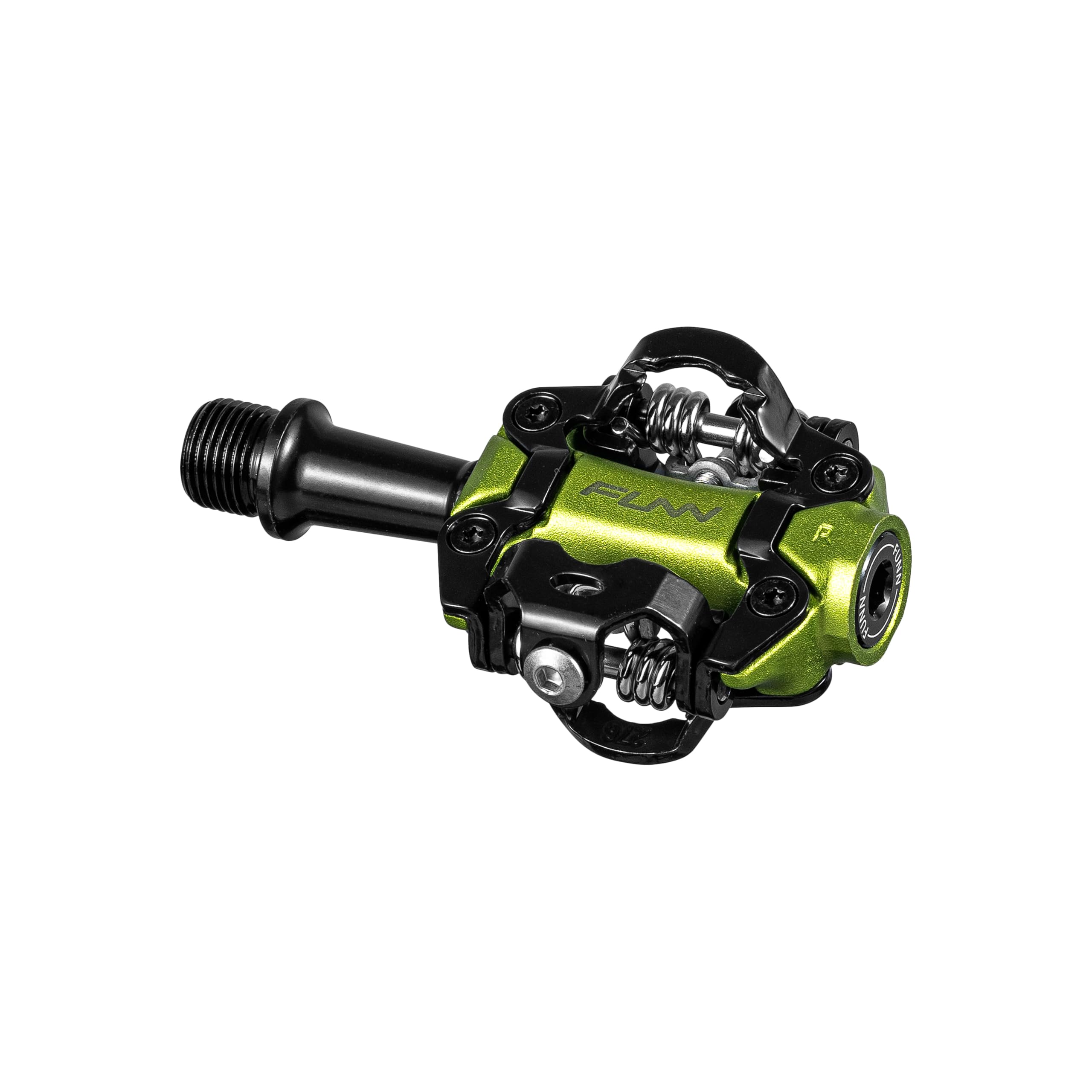 

Funn Tactic Binding Pedals SPD Cleat MTB and XC Race Pedals - Compatible, (Green) зелёный