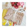 Large Jewelry & Travel Organizer Box - Multi-Compartment Portable Zippered Case Suitable for Necklaces, Earrings, Bracelets