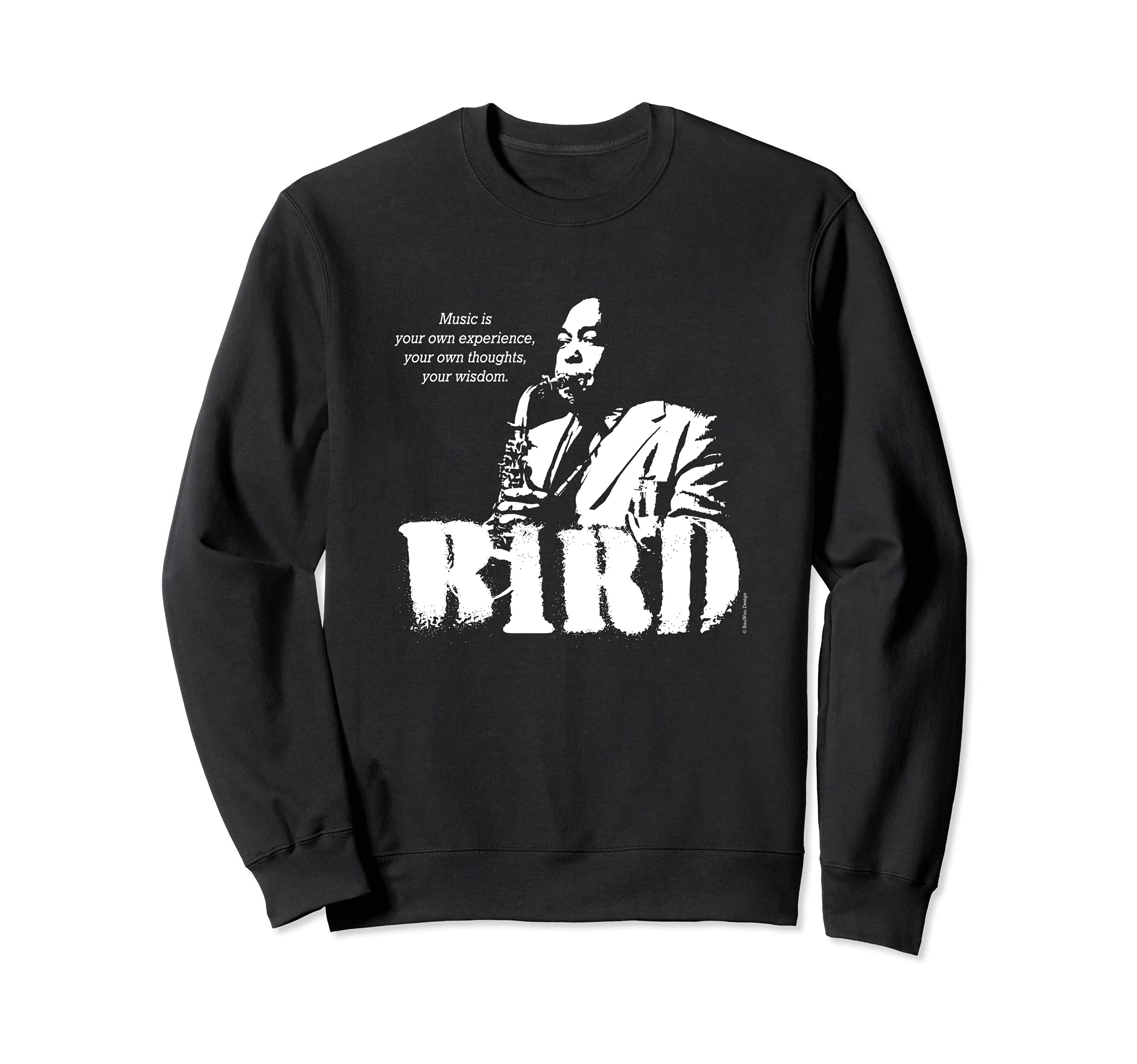 

Parker Jazz Wisdom Saxophonist Musician (1 Color) Sweatshirt