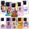 Cartoon Gabbys Dollhouse Phone Case For Xiaomi Redmi Note 13 14 15 Pro Plus 12S 12 14S 11S 11E 10 10S 11 11T 5G 4G Cover Coque R