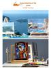 Folding Wooden Desktop Easel: Multifunctional Oil Painting & Sketching Box with Drawing Board
