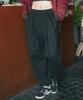 PUNCHLINE From Over Double-Tuck Balloon Sweatpants Black Nslp9185