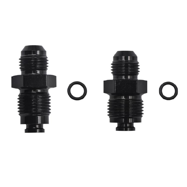 Heavy Duty M16 and M18x1.5 Adapter Pair Crafted From Corrosion Resistant Aluminum Alloy for Motorcycle Car Air Conditioning Units