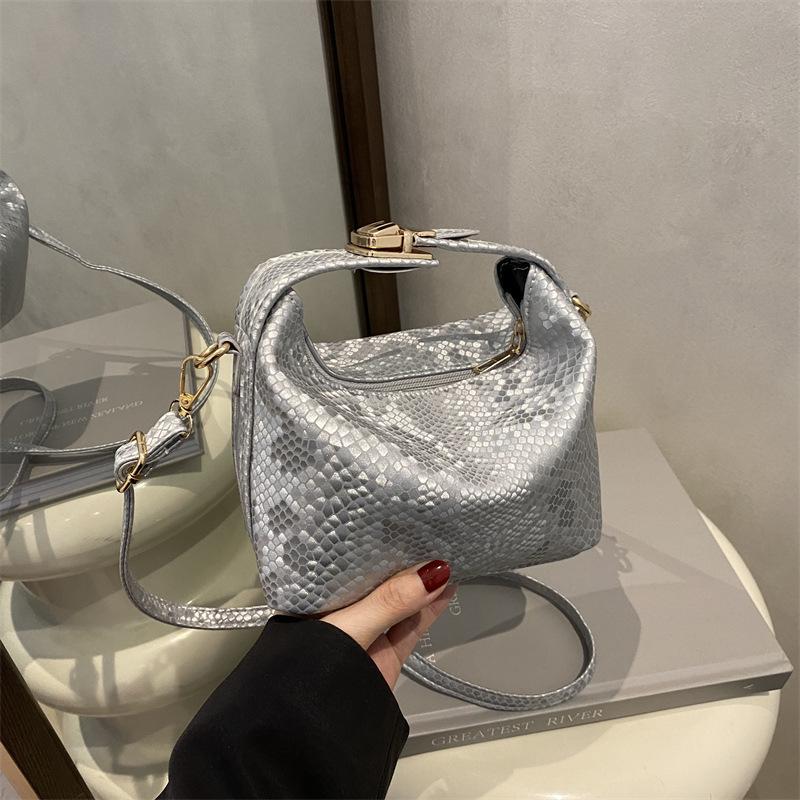 Women's Bag 2025 New Fashion Retro Pillow Bag Personality Trend Shoulder Bag Temperament Simple Niche Messenger Bag Women