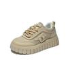 New Summer White Shoes for Female Students' Height-enhancing Breathable Sports Shoes Trendy Casual Shoes