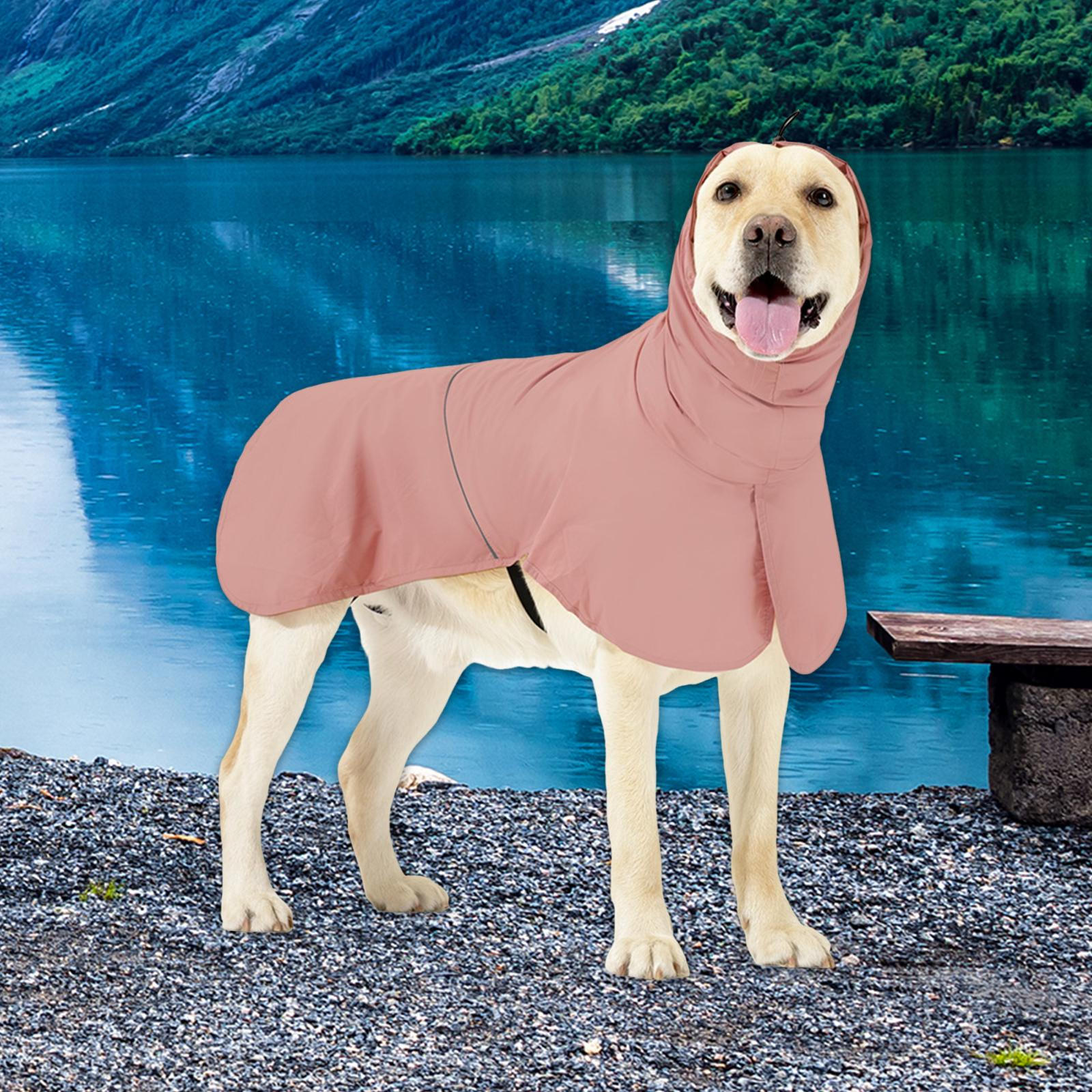 

Одежда для собак на дождливую погоду с отверстием для поводка и защитой от ветра XXXL