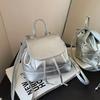 Pu Material Womens Fashion Casual Bucket Bag With Inner Pocket For Daily Use