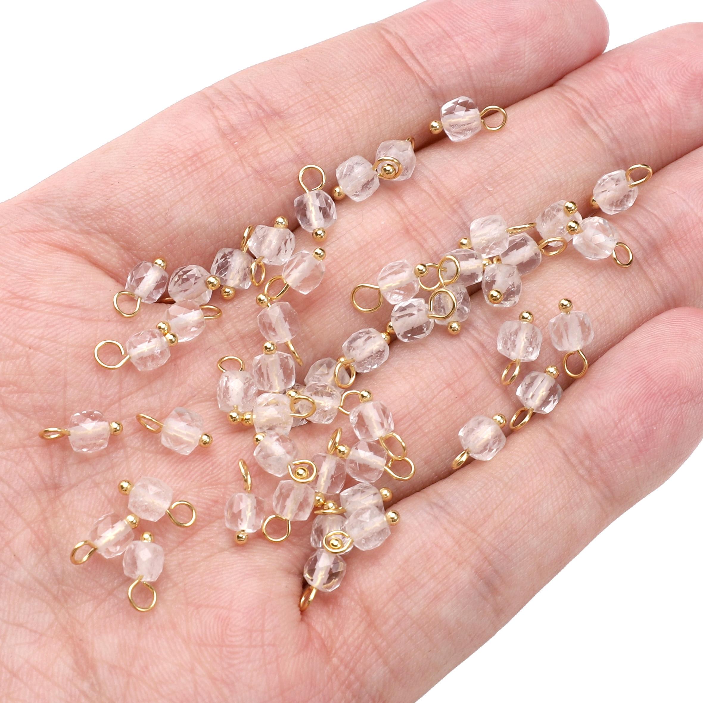 

2 шт. Подвеска из натурального камня квадратной огранки, сохраняющая цвет сахара, для изготовления ювелирных изделий 09