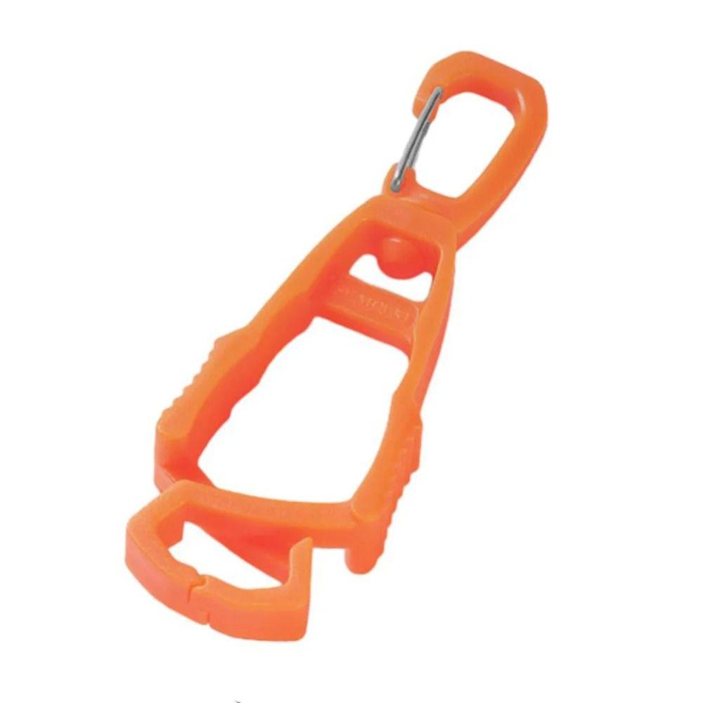 

Anti-drop Hook Glove Clip Holder Hanger Outdoor Tools Anti Drop Glove Clip Use To Carry оранжевый