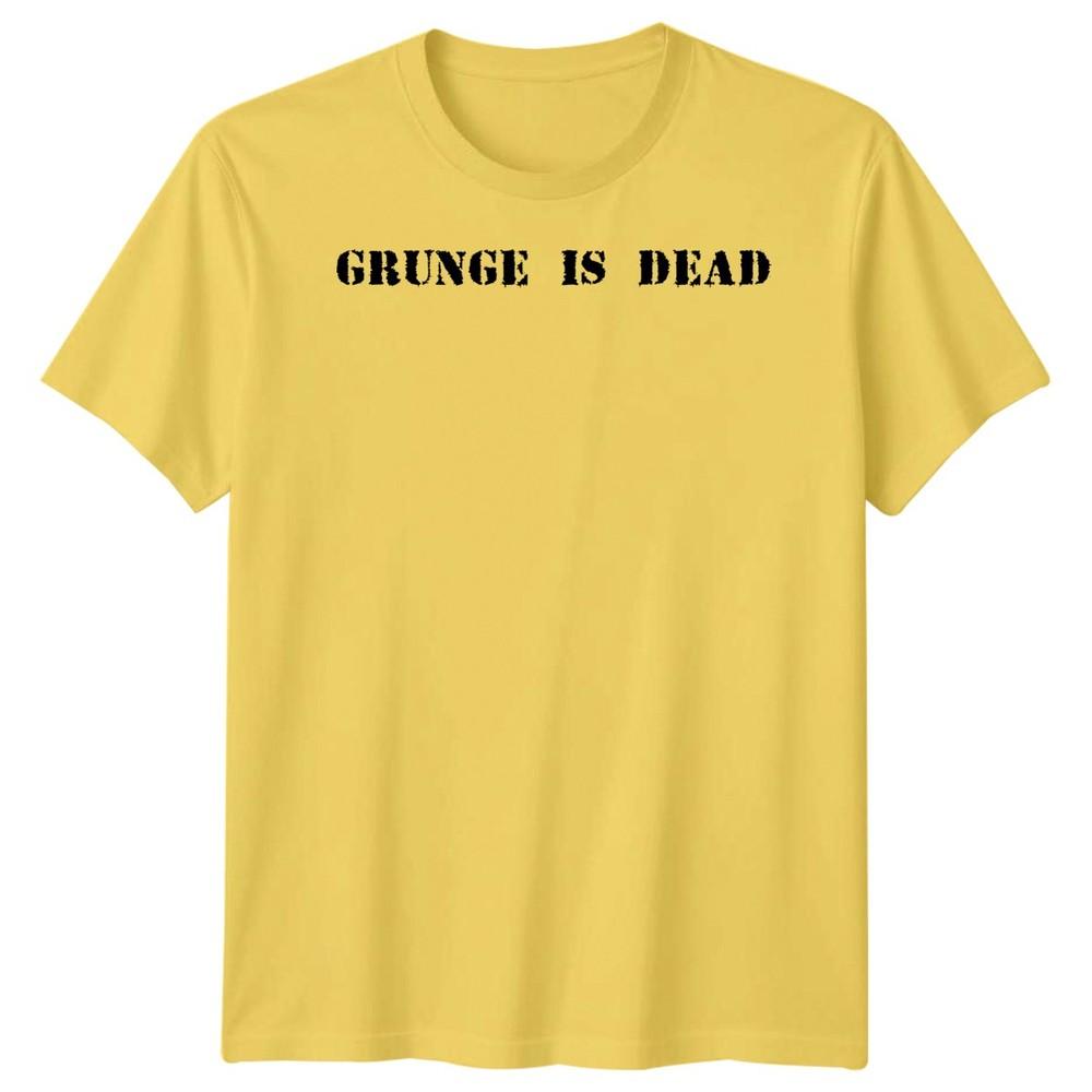 Grunge Is Dead Musik Grunge Unisex T-Shirt Unisex Grafik T-Shirt Vintage Stil