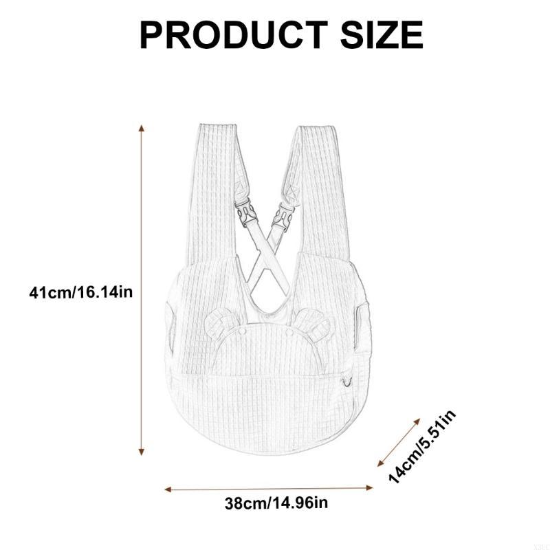 Pet Handbag Cats Carriers Bag Soft Big Capacity with Safety Strap Breathable Pet Carriers Sightseeing Bag X3UC