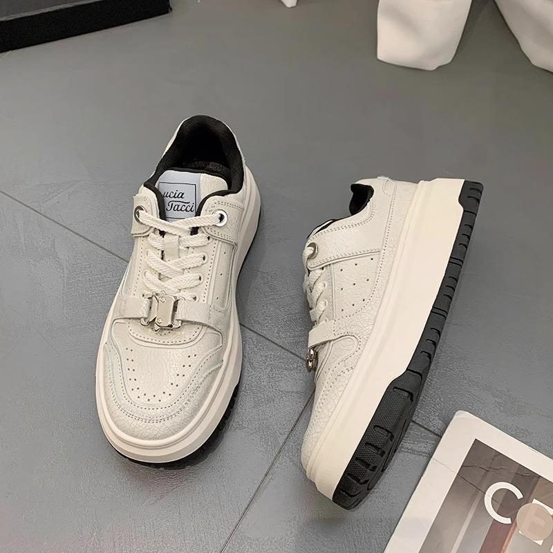 Mode Burst-Muster lässige Board-Schuhe Damen Frühling neu Nischenmode Sport weiße Schuhe Damen
