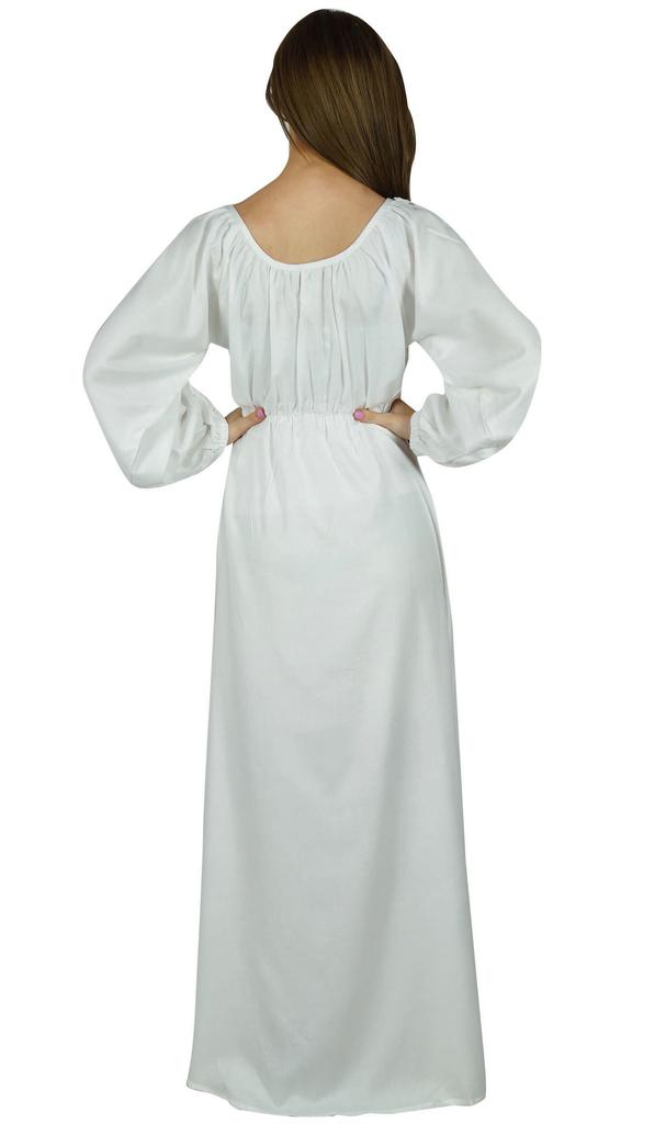 Bimba Women Boho Gothic Style Long Maxi Dress Lace Long Sleeves Gown