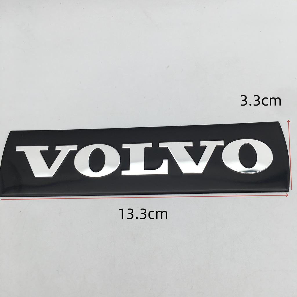1ks 3D modrá/černá pro VOLVO XC60 XC90 Auto Znak Přední Mřížka Kapota Kapota Samolepka Odznak Obtisk Stylingové Auto Příslušenství