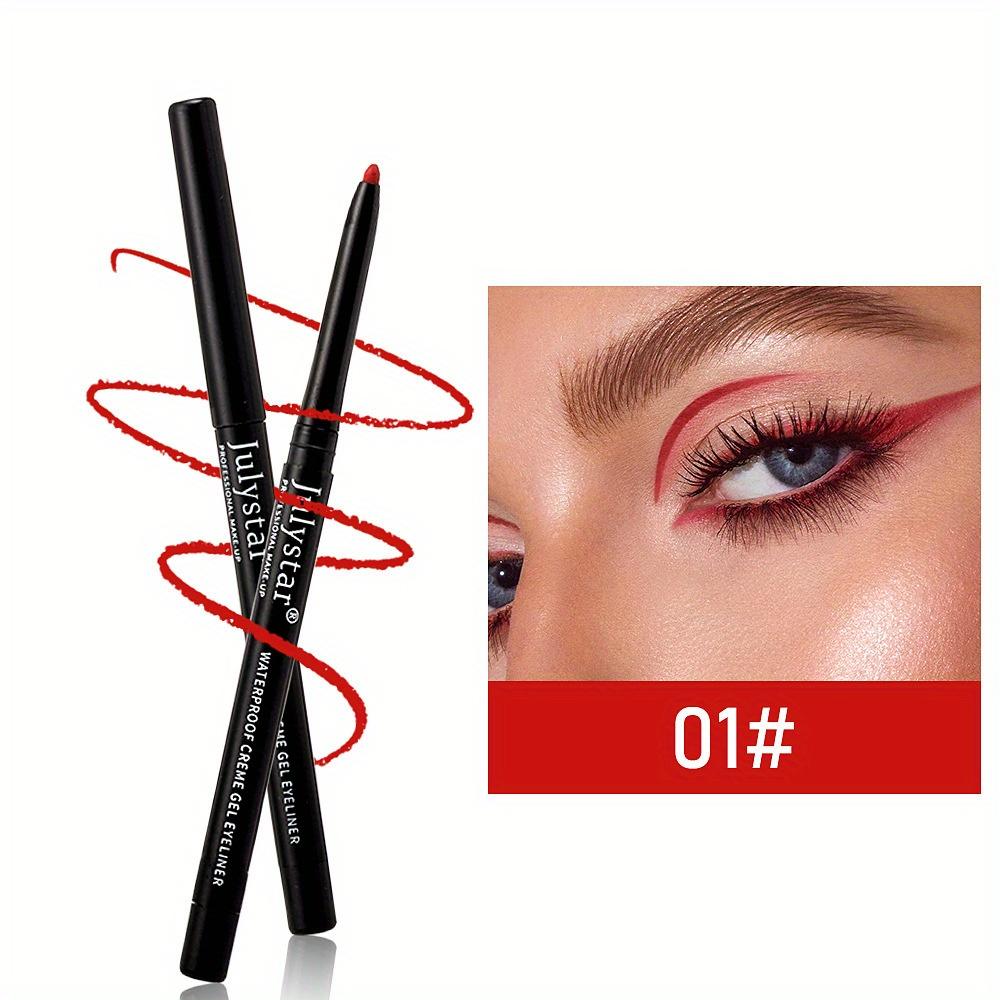 9 Colors of Colorful Eyeliner Pencils, Long-lasting, Waterproof and Non-smudged, Suitable for All Scenes and Can Be Used By All People