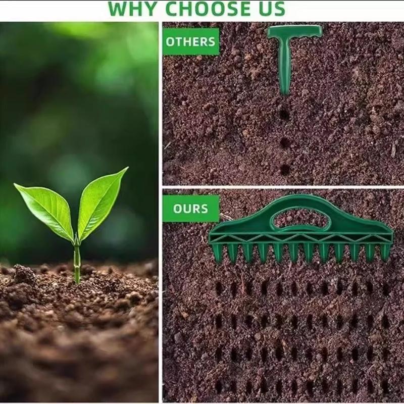 Seeds Spreader Seed Spacer and Seeder Tool Gardening Drilling and Loosening Tools Soil Puncher Loosening Gardening Accessories