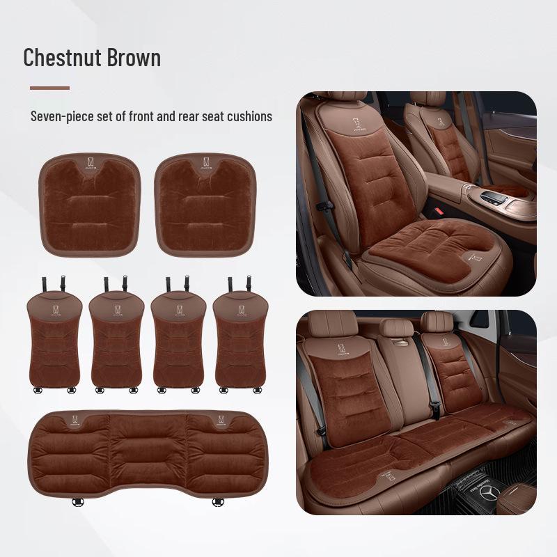 Thick Fleece-Lined Winter Car Seat Cushions for Avita (06/07/11/12)