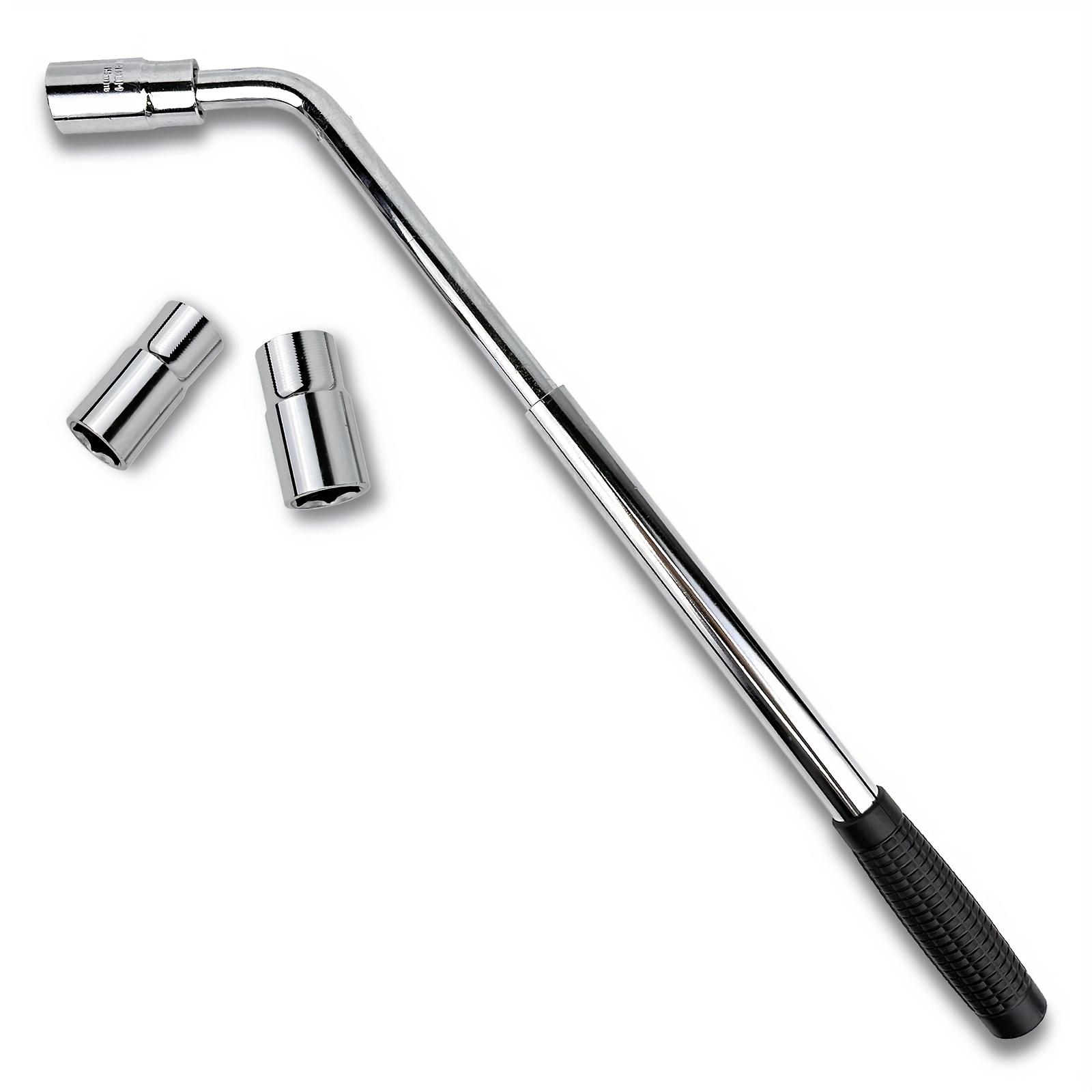 

Колесный ключ для автомобиля универсальный телескопический колесный ключ выдвижной автомобильный баллонный ключ с реверсивными головками 17 мм 19 мм 21 мм 23 мм