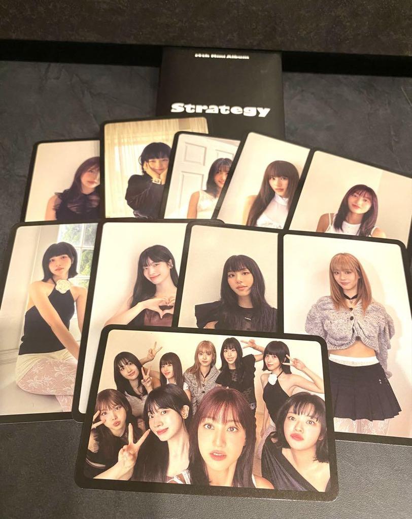 [USED] TWICE STRATEGY CD Unplayed First Press Bonus Trading Card Album