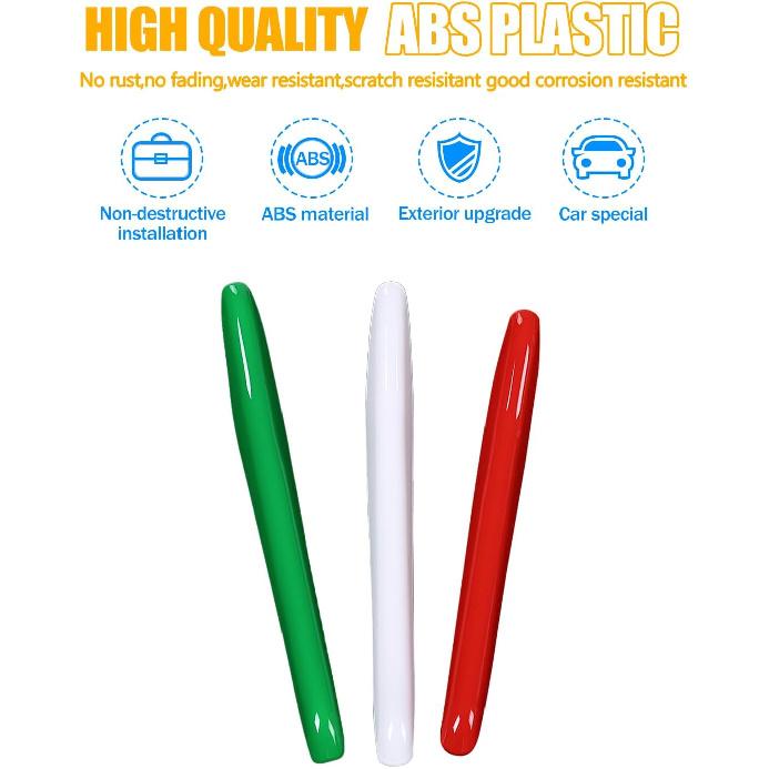 LLKUANG Front Grill Decoration Strips Trim Compatible with Maserati Levante 2016 2017 2018 2019 2020 2021 Car Grille Insert Trims 3PCS