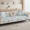 LaTeX Ice Silk Sofa Cushion Summer Summer Summer Summer Mat Cartoon Printed Cushion Non-Slip Ice Mat Modern Sofa Cover Summer