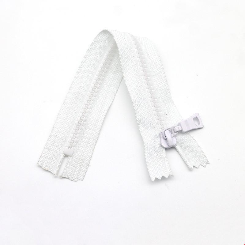1Pcs 5# 20cm Resin Zippers Open-End Auto Lock ECO colorful plastic Nylon Coil zipper for Sewing clothes Clothing garment