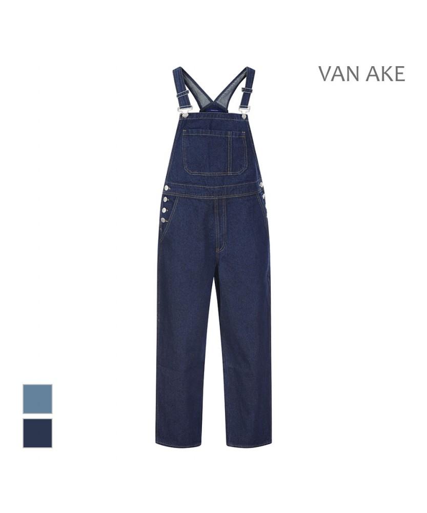 VANAKE Pocket Denim Long Overalls_Vb4Xdom201Z